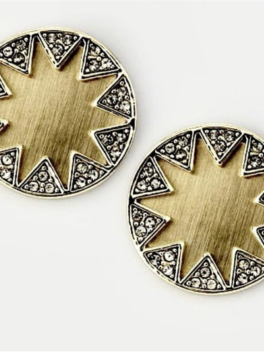 House of Harlow 1960 Gold Starburst Coin Hair Clips